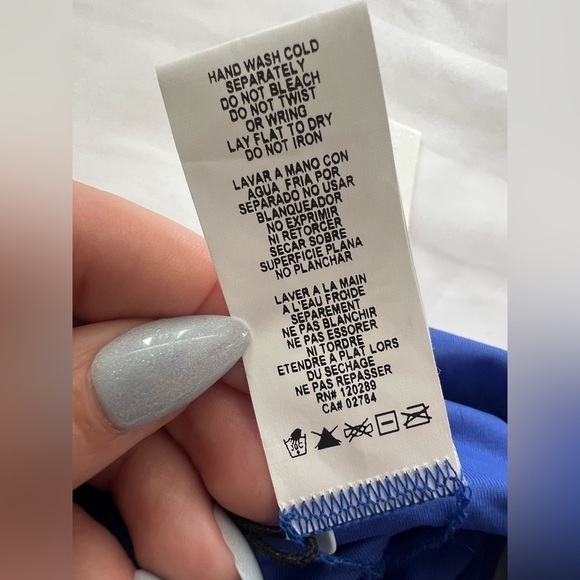 Vitamin A Luciana Full Coverage Bikini Bottoms in Sapphire Blue 12 - Picture 7 of 7